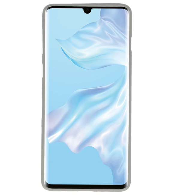 Color TPU Hoesje voor Huawei P30 Pro Grijs