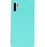 Color TPU Hoesje voor Huawei P30 Pro Turquoise