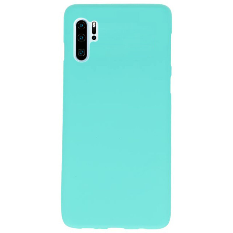 Custodia in TPU colorata per Huawei P30 Pro Turquoise