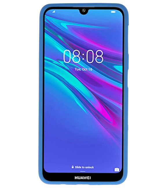 Coque en TPU couleur pour Huawei Y6 (Prime) 2019 Marine