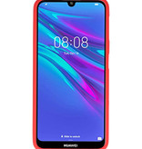 Caja de color TPU para Huawei Y6 (Prime) 2019 rojo