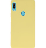 Farbe TPU Fall für Huawei Y6 (Prime) 2019 gelb