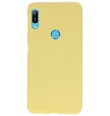Farbe TPU Fall für Huawei Y6 (Prime) 2019 gelb