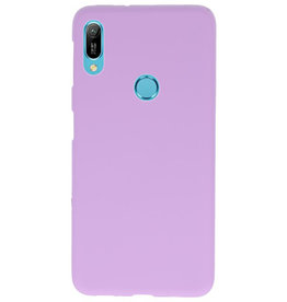 Farbe TPU Fall für Huawei Y6 (Prime) 2019 Lila
