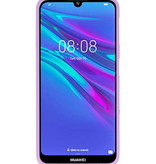 Farve TPU taske til Huawei Y6 (Prime) 2019 Lilla