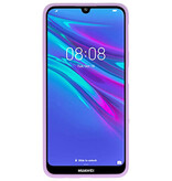 Caja de color TPU para Huawei Y6 (Prime) 2019 Purple