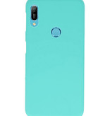 Caja de color TPU para Huawei Y6 (Prime) 2019 turquesa