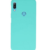 Coque en TPU couleur pour Huawei Y6 (Prime) 2019 Turquoise