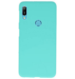 Coque en TPU couleur pour Huawei Y6 (Prime) 2019 Turquoise