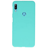 Coque en TPU couleur pour Huawei Y6 (Prime) 2019 Turquoise