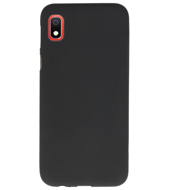 Color TPU case for Samsung Galaxy A10 black