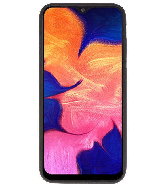 Farve TPU taske til Samsung Galaxy A10 sort