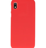 Color TPU case for Samsung Galaxy A10 red