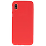 Funda TPU en color para Samsung Galaxy A10 rojo.