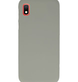 Color TPU case for Samsung Galaxy A10 gray