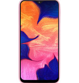 Coque en TPU couleur pour Samsung Galaxy A10 rose