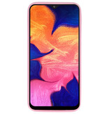 Funda TPU color para Samsung Galaxy A10 rosa
