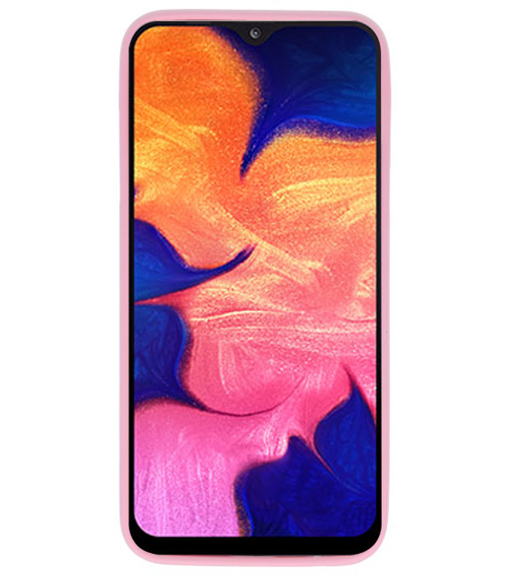 Color TPU case for Samsung Galaxy A10 pink