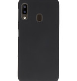 Funda TPU en color para Samsung Galaxy A20 negro