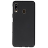 Color TPU case for Samsung Galaxy A20 black