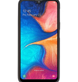 Color TPU Hoesje voor Samsung Galaxy A20 Zwart
