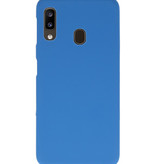 Coque en TPU couleur pour Samsung Galaxy A20 Navy