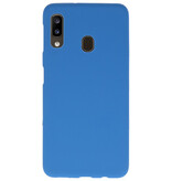 Custodia in TPU a colori per Samsung Galaxy A20 Navy