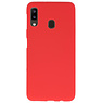 Color TPU Hoesje voor Samsung Galaxy A20 Rood