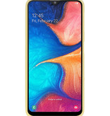 Color TPU Hoesje voor Samsung Galaxy A20 Geel