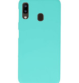 Color TPU case for Samsung Galaxy A20 Turquoise