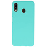 Coque en TPU couleur pour Samsung Galaxy A20 Turquoise