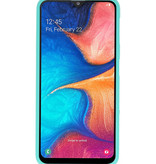 Color TPU Hoesje voor Samsung Galaxy A20 Turquoise