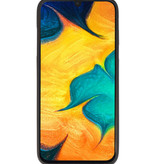 Farve TPU taske til Samsung Galaxy A30 sort