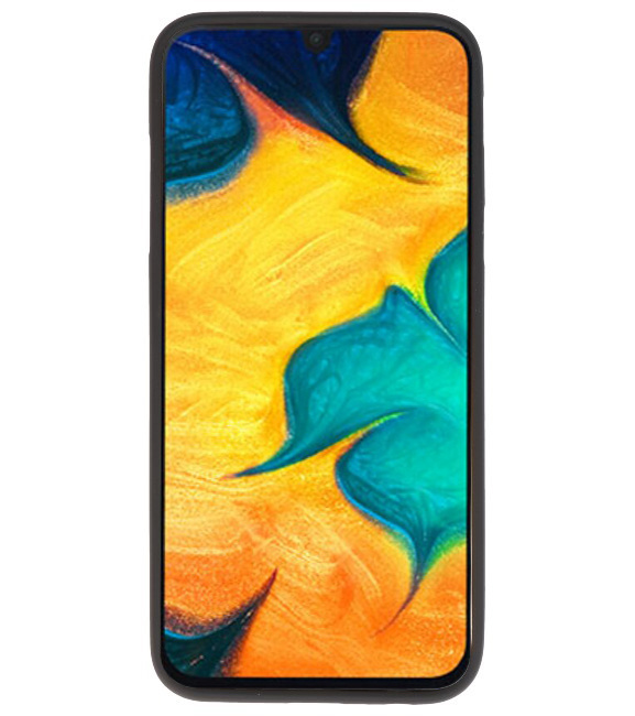 Custodia in TPU a colori per Samsung Galaxy A30 nero