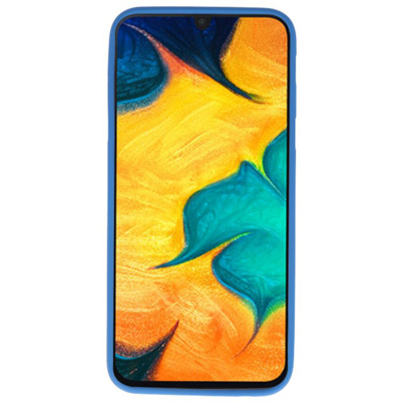 Funda TPU en color para Samsung Galaxy A30 Navy