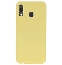 Custodia in TPU per Samsung Galaxy A30 Yellow