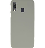 Color TPU case for Samsung Galaxy A30 gray