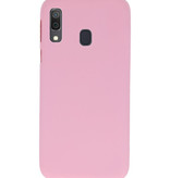 Color TPU case for Samsung Galaxy A30 Pink