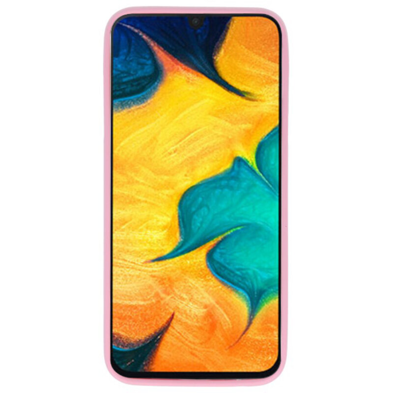 Custodia in TPU colorata per Samsung Galaxy A30 Pink