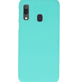 Color TPU case for Samsung Galaxy A30 Turquoise