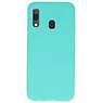 Coque TPU couleur pour Samsung Galaxy A30 Turquoise