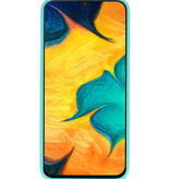 Coque TPU couleur pour Samsung Galaxy A30 Turquoise