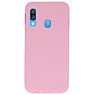 Farbe TPU Fall für Samsung Galaxy A40 Pink