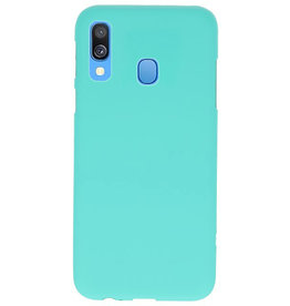 Custodia in TPU per Samsung Galaxy A40 Turquoise