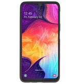 Farve TPU taske til Samsung Galaxy A50 sort