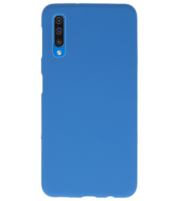 Color TPU case for Samsung Galaxy A50 Navy