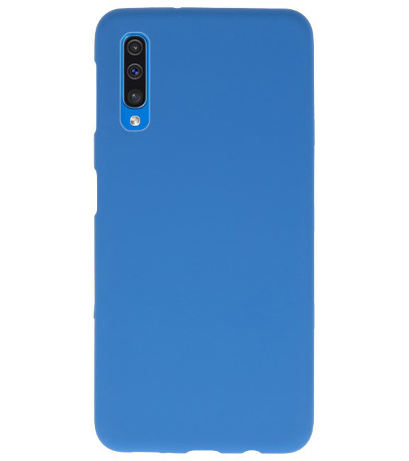 Funda TPU en color para Samsung Galaxy A50 Navy