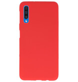 Funda TPU en color para Samsung Galaxy A50 rojo.