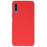 Funda TPU en color para Samsung Galaxy A50 rojo.