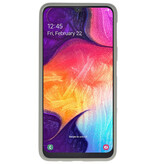 Custodia in TPU colorata per Samsung Galaxy A50 grigio